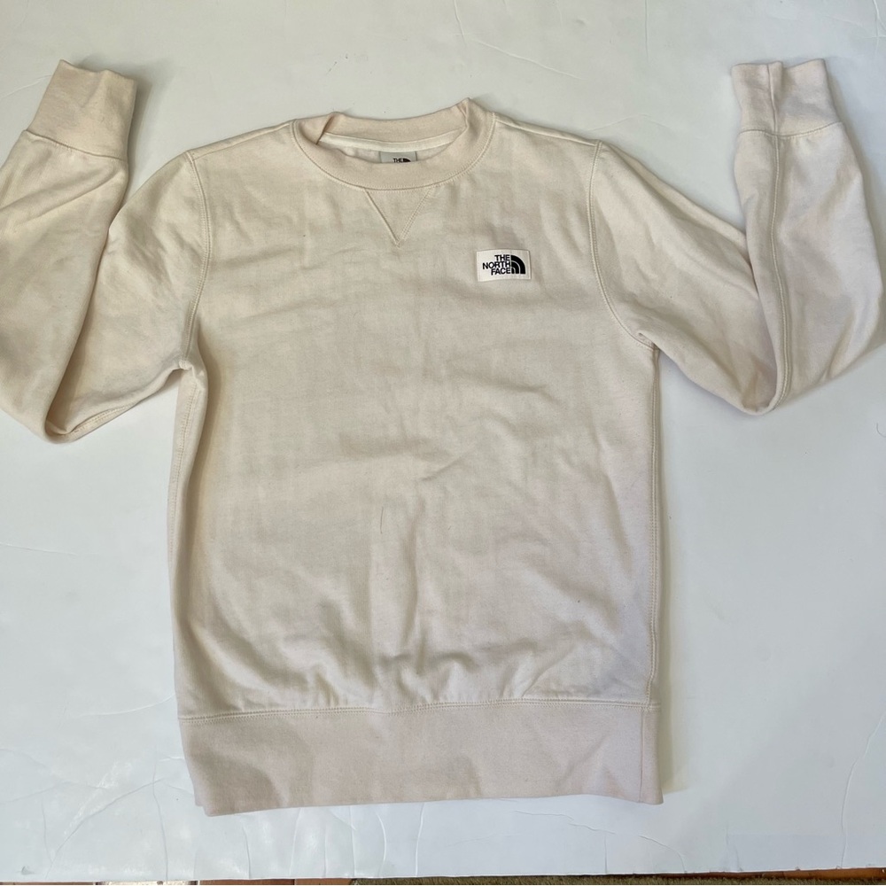 The North Face Women's Elegant Comfortable and Stylish Cream Top Sweater